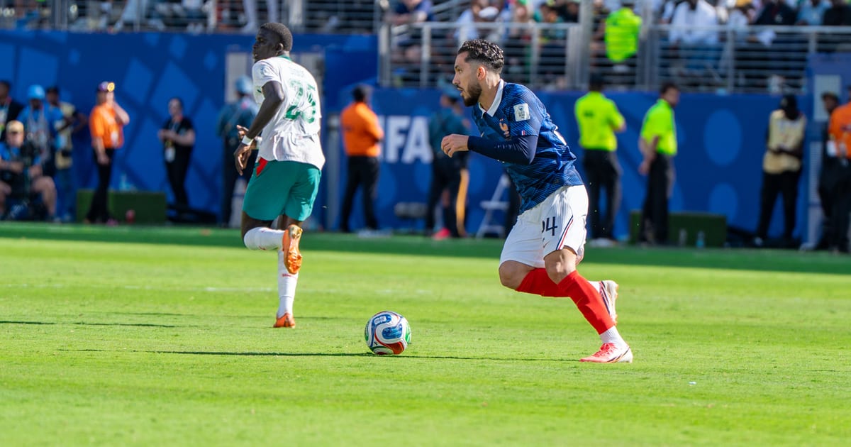 Rayan Cherki con la selección de Francia en el Mundial 2026
